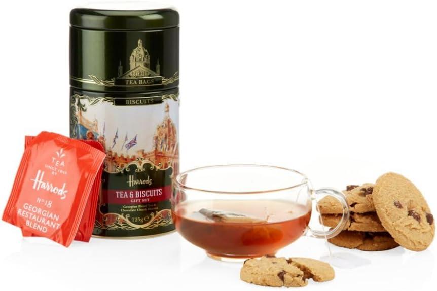Harrods Biscuit & Tea Gift Tin