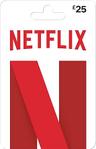 Netflix Gift Card (£25 Value)