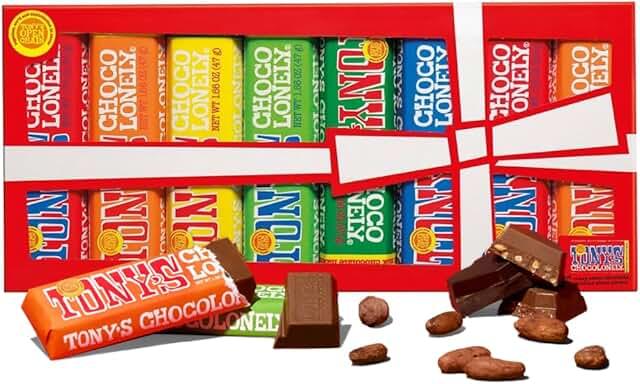 Tony’s Chocolonely Rainbow Pack (6 Bars)