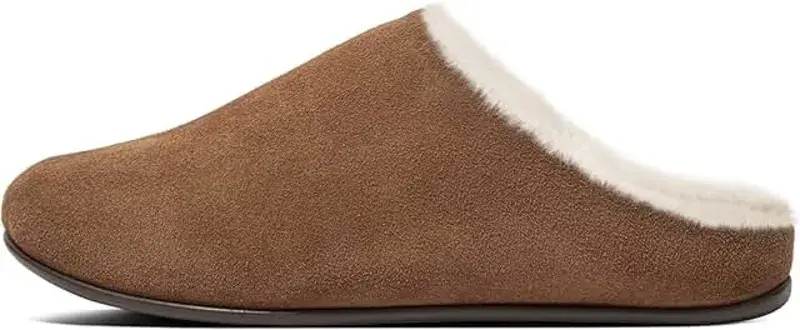 Essential Suede Shearling Slipper