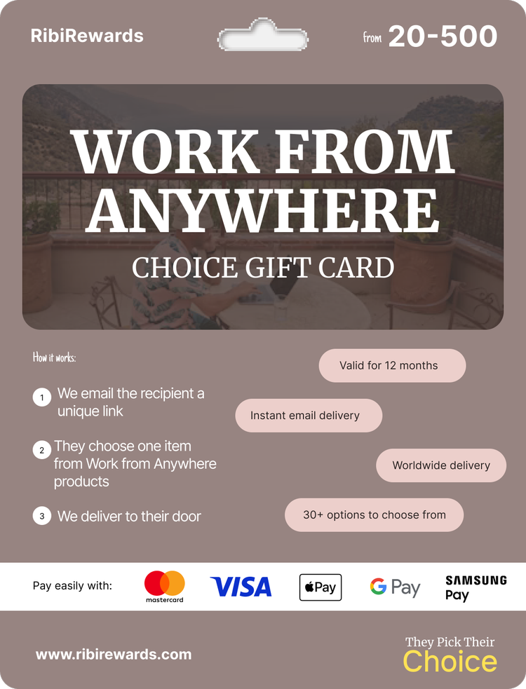 Work From Anywhere Choice Gift Card